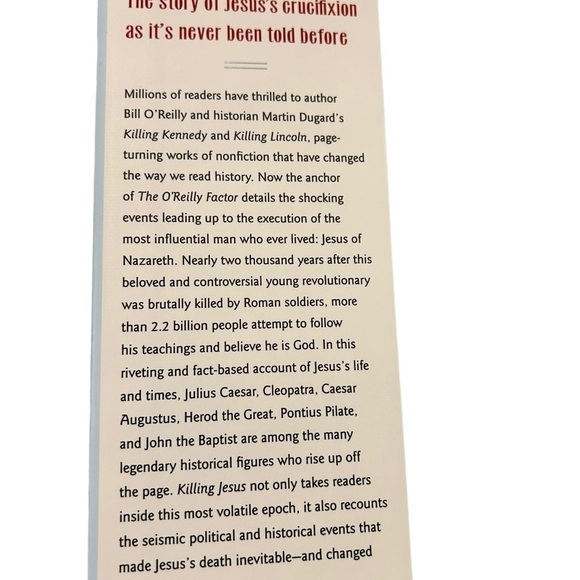 Bill O’Reilly & Martin Dugard Killing Jesus A History Book - Picture 3 of 6